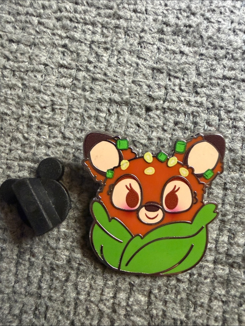 Disney munchlings Bambi lettuce wrap pin